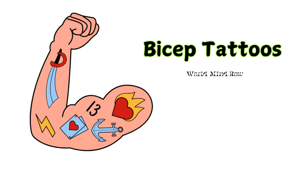 bicep tattoos for men